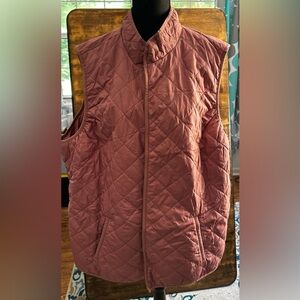 Ladies - Old Navy Sleeveless Vest - 3X - Rose Colored - Used